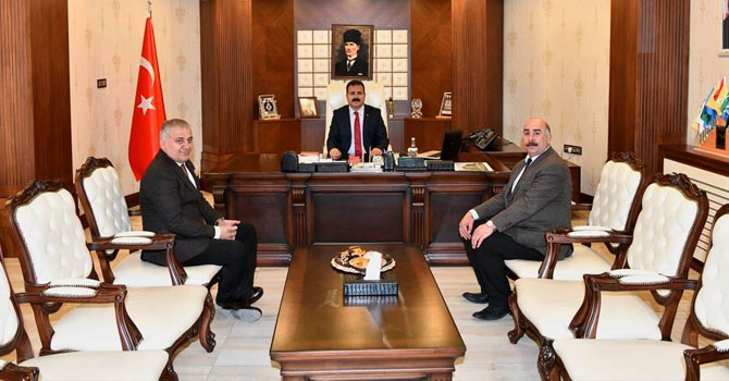 Halk Oyunları İl Temsilcisi Zerek'ten Valiye ziyaret
