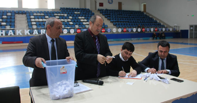 Hakkari'de 72 sürekli işçi için kura çekildi!