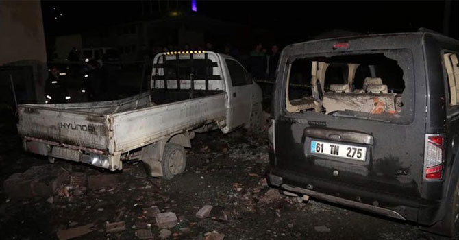 Kazan patladı, mahalle savaş alanına döndü