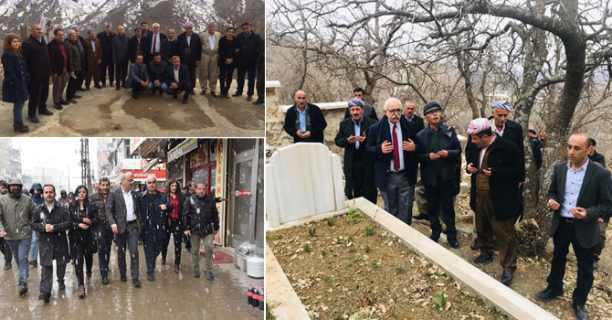 Şık, Yüksekova'da Bucak ve Dede Şemdinli'de FOTO GALERİ