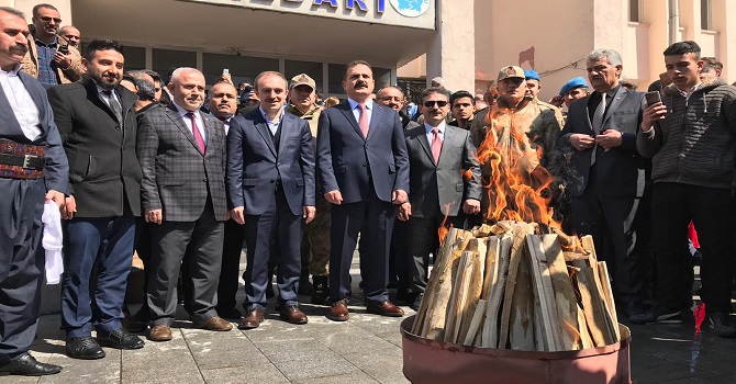 Hakkari'de Nevruz kutlandı VİDEO