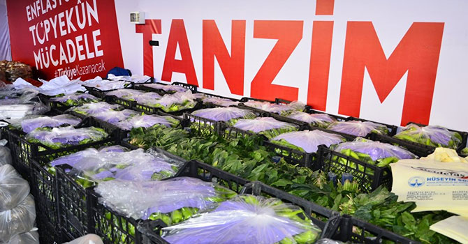 Ankara Sincan'da tanzim satış çadırları kaldırılıyor