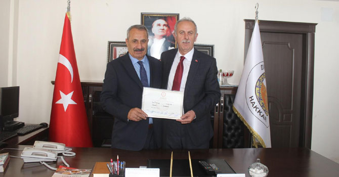 Başkan Demirci Keskin'den görevi devraldı