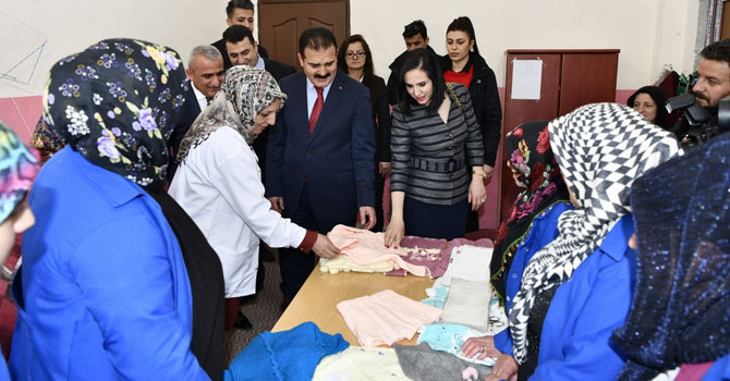 Vali Akbıyık'tan TOBB Mesleki Eğitim Merkezine ziyaret!