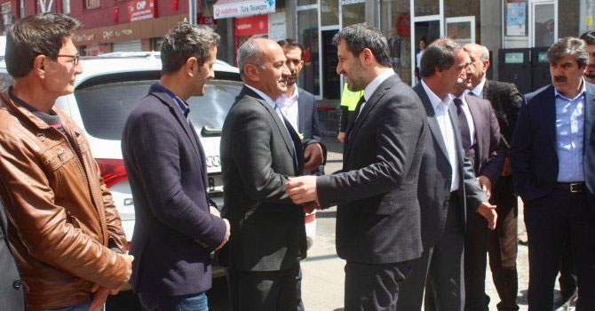 Ak Parti ve MHP'den Çukurca'ya ziyaret!
