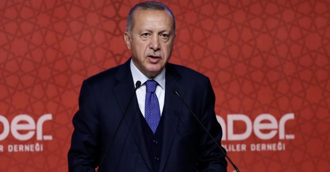 Erdoğan: Bakın herkes bir yere savrulmaya başladı