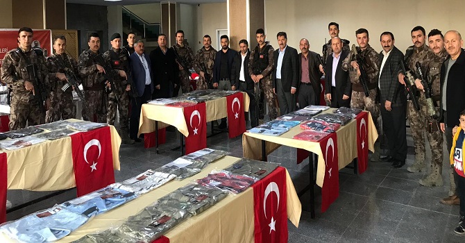 Hakkari'de 205 şehidin emanetlerine yoğun ilgi