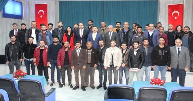 Hakkari'de 62 Kişiye Doğalgaz Sertifikası