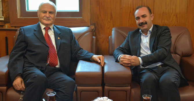 Eski Vekil Parlak'tan Karaman'a tebrik ziyareti