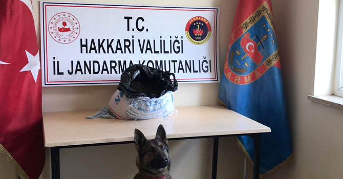 Yüksekova'da uyuşturucu operasyonu!