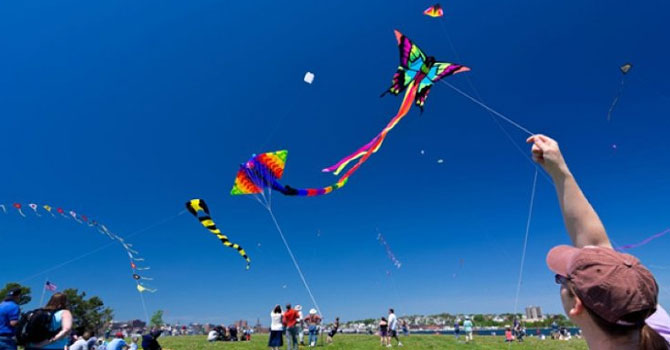 İptal edilen İnek Koşusu yerine uçurtma şenliği