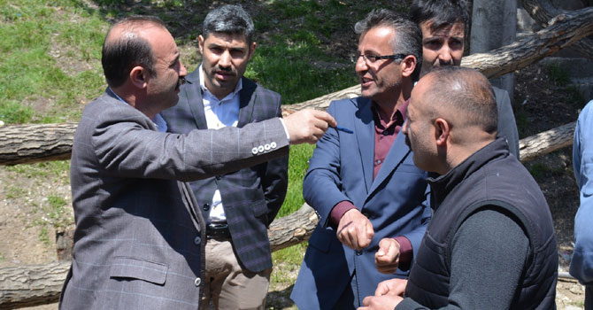 Eş Başkan Karaman çalışmaları denetledi!