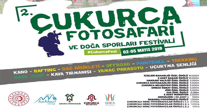 2. Çukurca Fotosafari ve Doğa Sporları Festivali