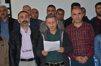 Hakkari'de 1 Mayıs basın açıklaması ile kutlandı