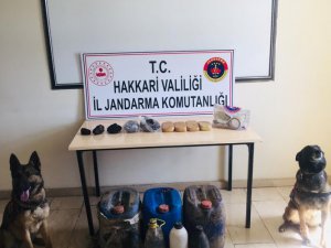 Yüksekova İlçesinde uyuşturucu madde ele geçirildi