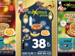 Maximus-Pizza bayramda hizmet verecek!