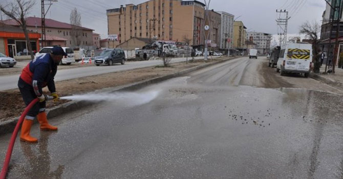 Yüksekova'da bahar temizliği