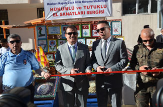 Hakkari'de mahkumların el emeği sergilendi VİDEO - FOTO