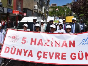 Hakkari'de Dünya Çevre Günü yürüyüşü!