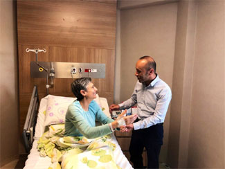 Hakkari Milletvekili Dede'den Güven'e ziyaret