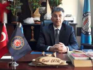 Türk İş Hakkari Temsilcisi Murat Çatal'dan yeni yıl mesajı
