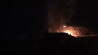 Diyarbakır’ın tarihi surlarında yangın