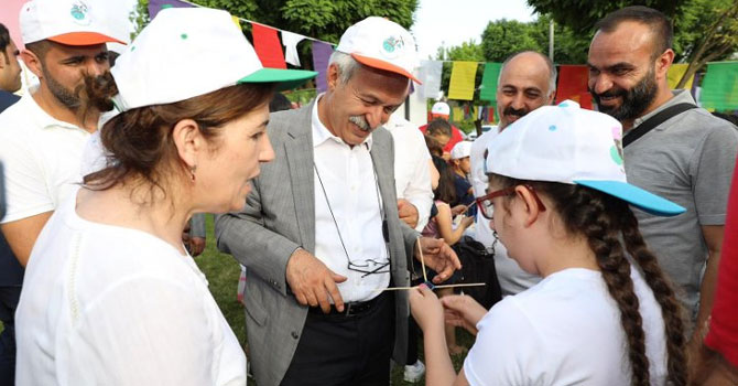 Sur çocuk festivali başladı