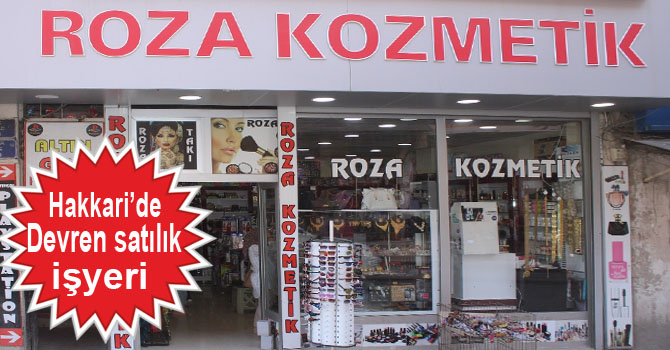 Devren satılık işyeri yeni sahibini bekliyor