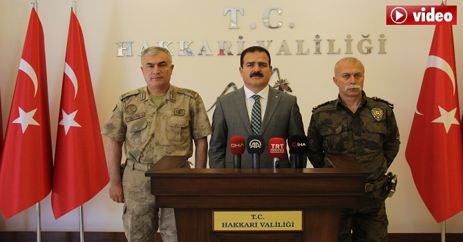 Hakkari Valisinden Beşiktaş saldırısı ile ilgili açıklama