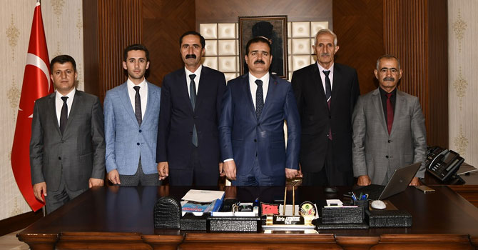 Ak Partili encümenlerden Vali Akbıyık'a ziyaret