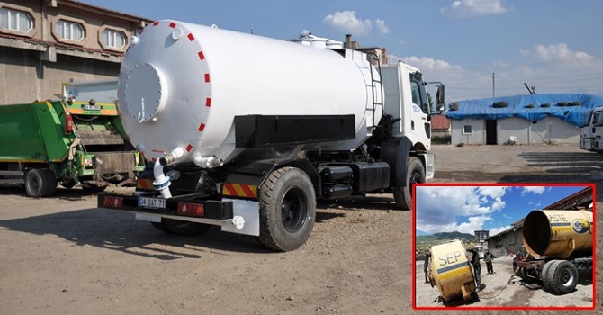 Yüksekova Belediyesi, kendi imkanlarıyla yeni bir araç yaptı