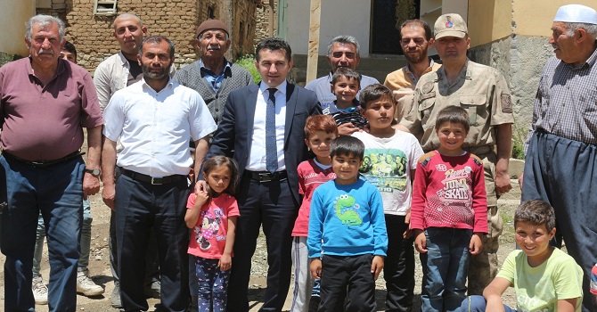 Vali Yardımcısı Duruk merkez köyleri ziyaret etti