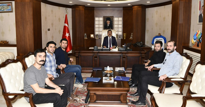 Bakanlıktan gelen 5 kişilik ekip Akbıyık'ı ziyaret etti