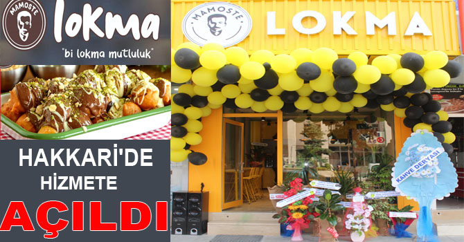 Hakkari’de Mamoste Lokmacı hizmete açıldı