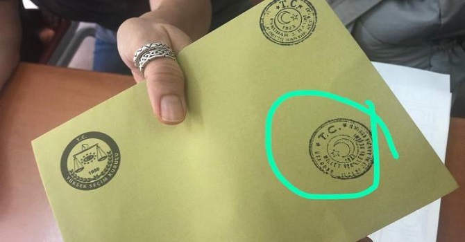 İlçe Seçim Kurulundan 'Milletvekili Seçimi' mührüne dair karar