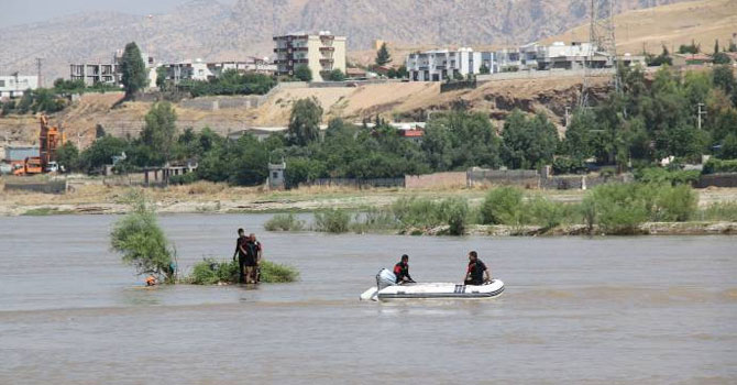 Dicle Nehri'nde kaybolan gence halen ulaşılamadı