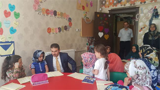 Vali Yardımcısı Pala Kur’an Kurslarını ziyaret etti