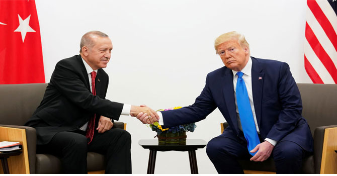 Erdoğan'la Trump Libya Konusunu Görüştü
