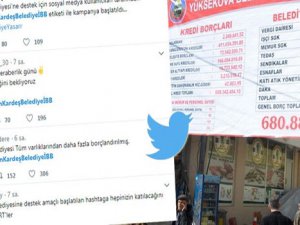 Yüksekova Belediyesi için #YüksekovaİçinKardeşBelediyeİBB etiketiyle kampanya başlatıldı!