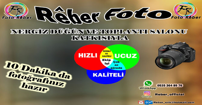 Hakkari'de Rêber foto hizmetinizde!