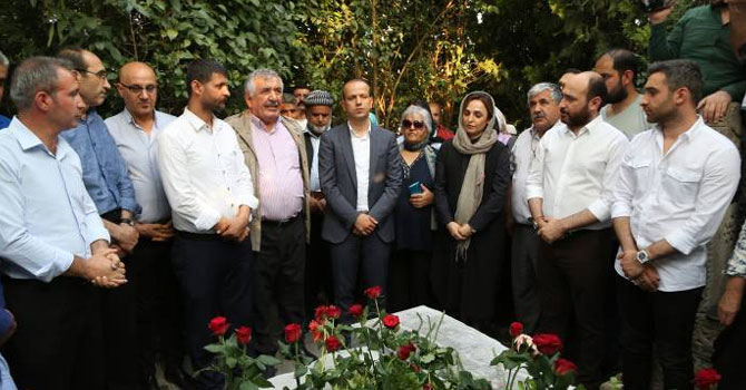 Orhan Doğan mezarı başında anıldı