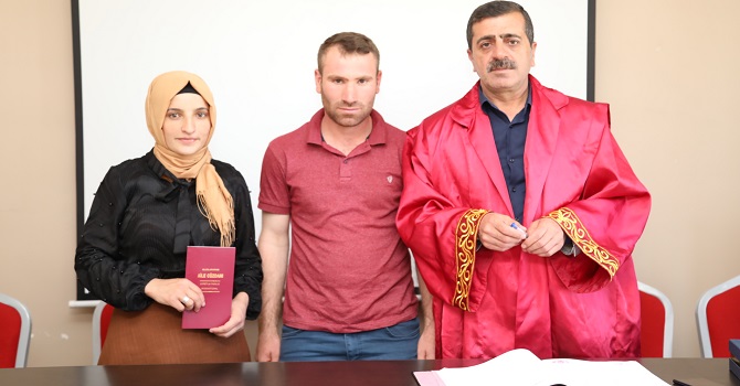 Eşbaşkan Erkan Acar İlk Nikâhını Kıydı