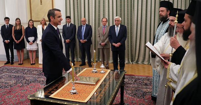 Yunanistan'da yeni kabine açıklandı