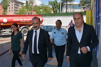 Eş Başkan Karaman çalışmaları denetledi