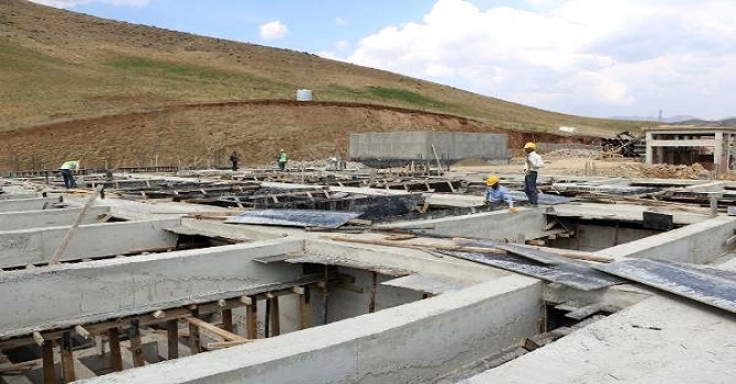 Yüksekova'da bölgenin en büyük arıtma tesisi kuruluyor