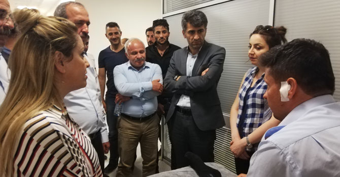 Seyyar satıcıların saldırısında 9 zabıta yaralandı