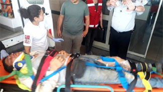 İnşaattan düşen işçi ağır yaralandı