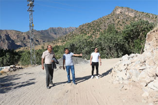 Çukurca'da alt yapı çalışmaları devam ediyor!