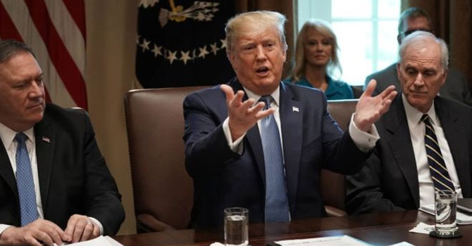 Trump: S-400 almasına rağmen Türkiye ile ilişkilerimiz iyi