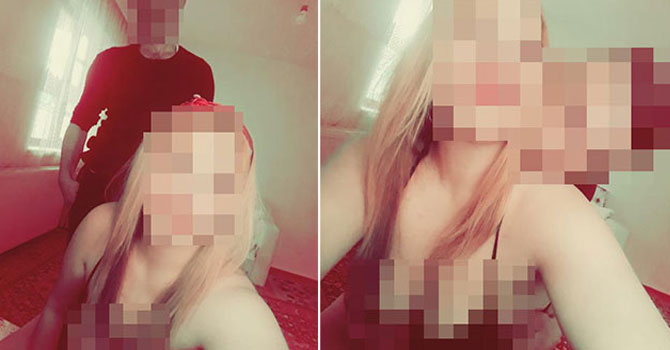 Karısının telefonunda görüntüleri buldu!